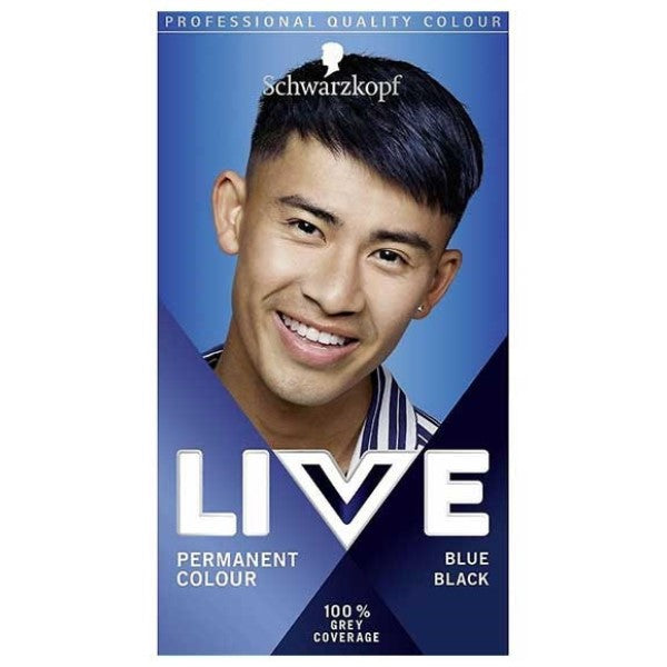 Schwarzkopf Live Permanent Colour 090 Blue Black