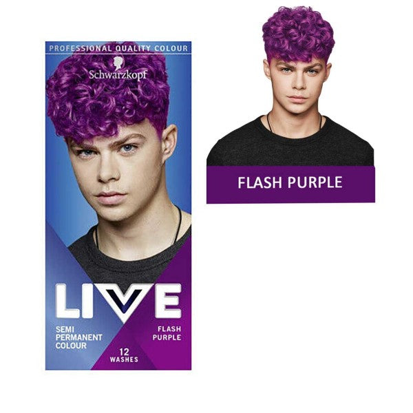 Schwarzkopf Live Semi Permanent Colour Flash Purple