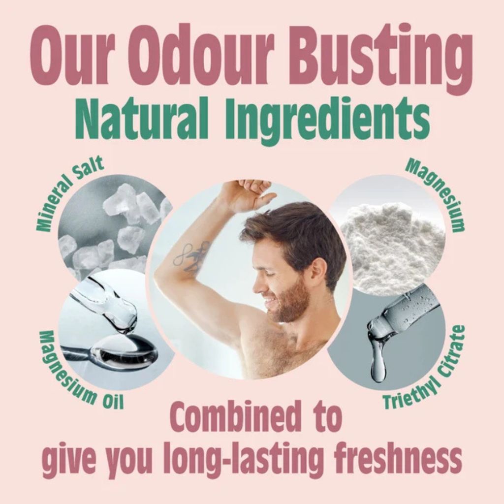 Salt Of The Earth Natural Deodorant Spray Melon And Cucumber