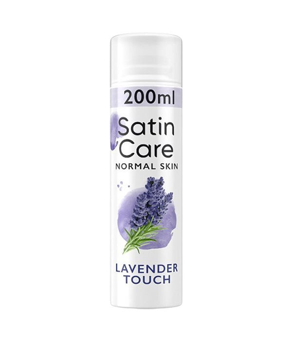 Gillette Satin Care Lavender Touch Shave Gel For Women