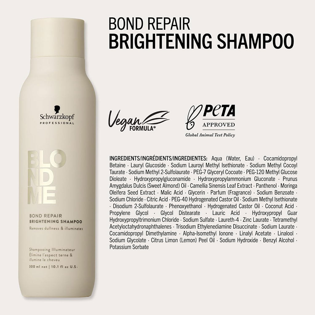 Schwarzkopf Blondme Bond Repair Brightening Shampoo