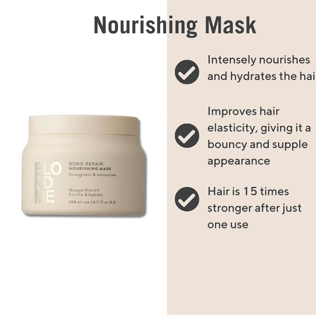 Schwarzkopf Blondme Bond Repair Nourishing Mask