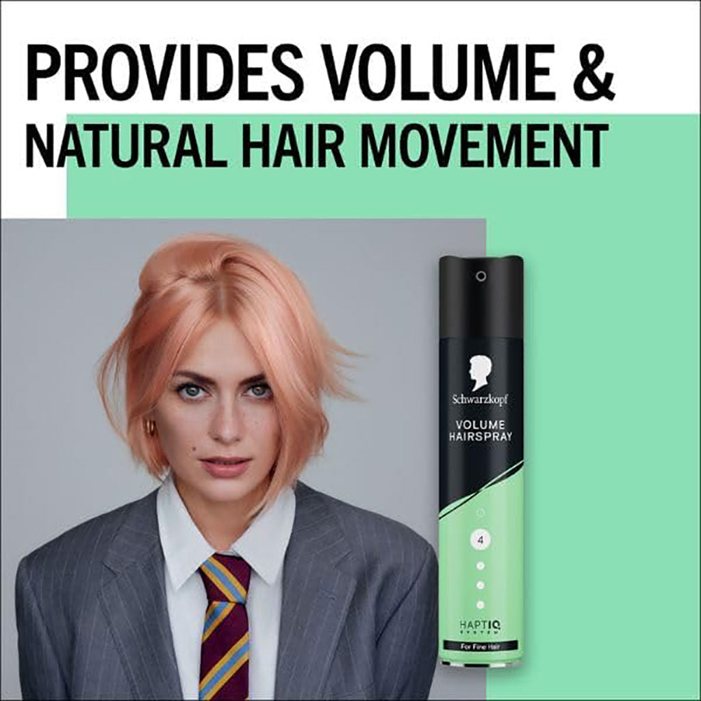 Schwarzkopf Haptiq System Volume Hairspray 4