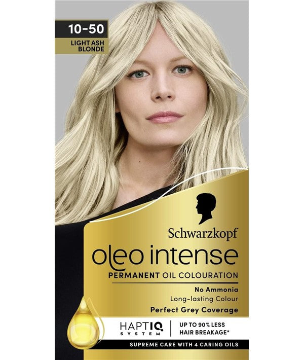 Schwarzkopf Oleo Intense No 10 50 Light Ash Blonde