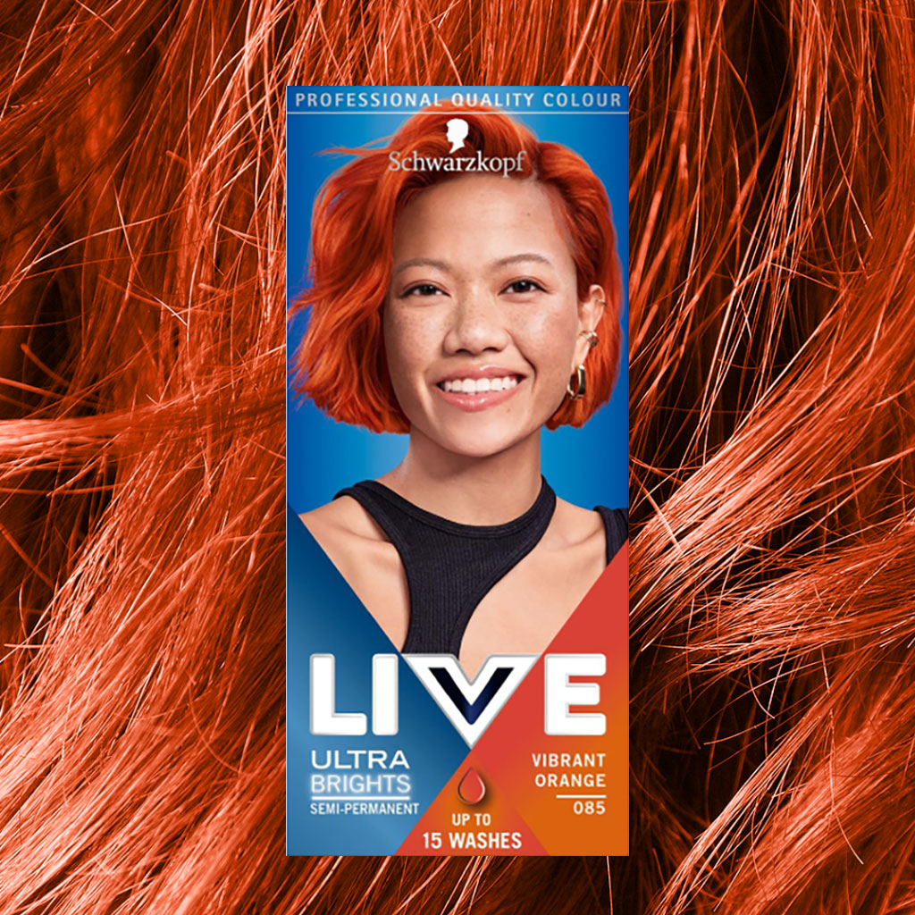 Schwarzkopf Live Ultra Brights Semi Permanent Vibrant Orange 085