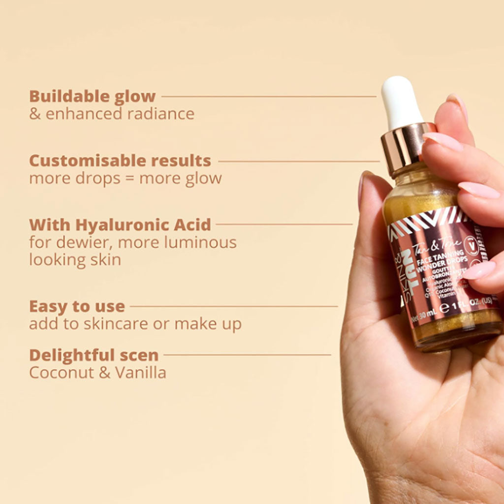 Skinny Tan And Tone Face Tanning Wonder Drops