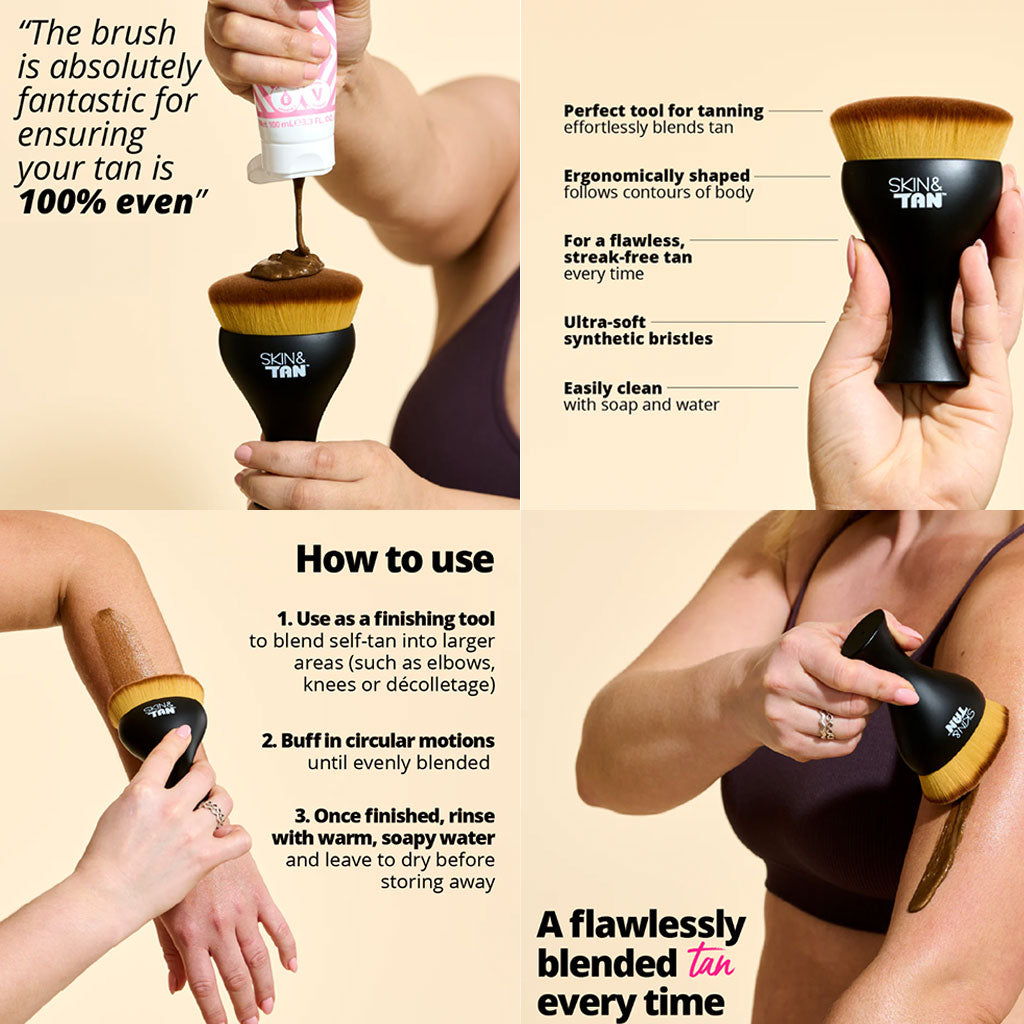 Skinny Tan Body Buffing Brush