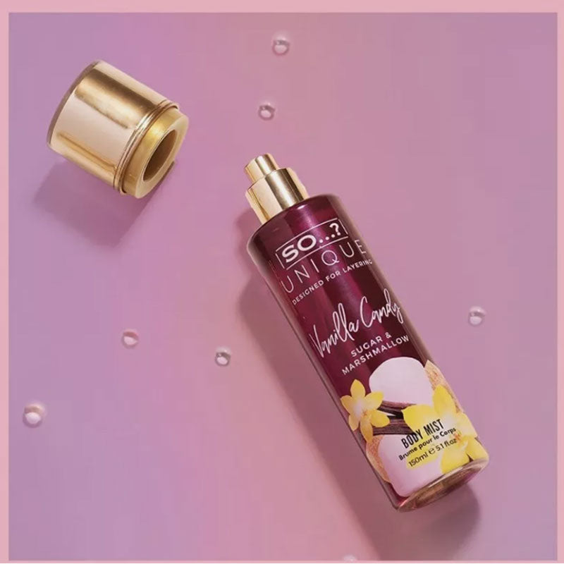 So Fragrance So Unique Vanilla Candy Sugar And Marshmallow Body Mist