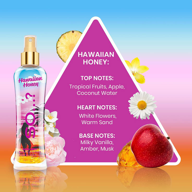 So Fragrance So Hawaiian Honey Body Mist