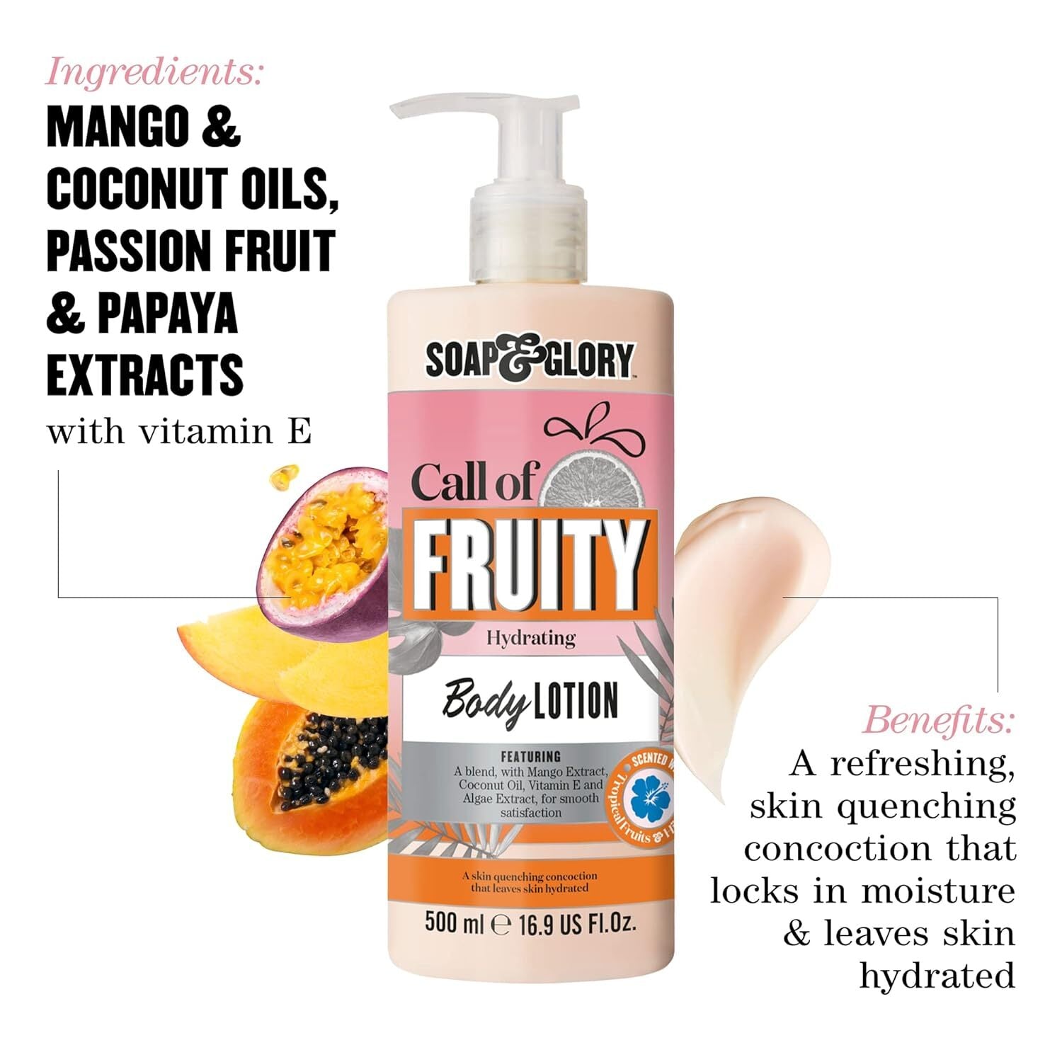 Soap And Glory Call Of Fruity Hydrating Body Lotion