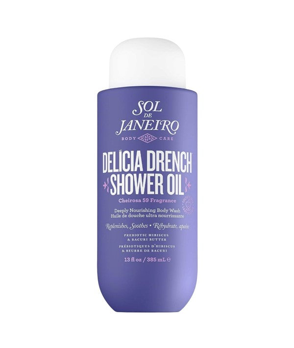 Sol de Janeiro Delicia Drench Shower Oil Nourishing Body Wash bottle