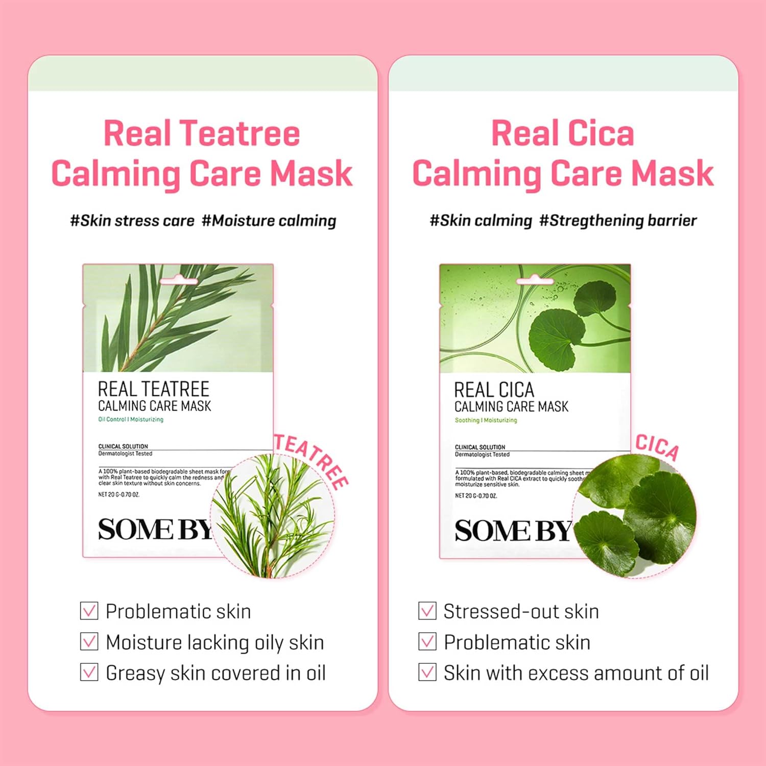 Some By Mi Real Tea Tree Calming Care Mask