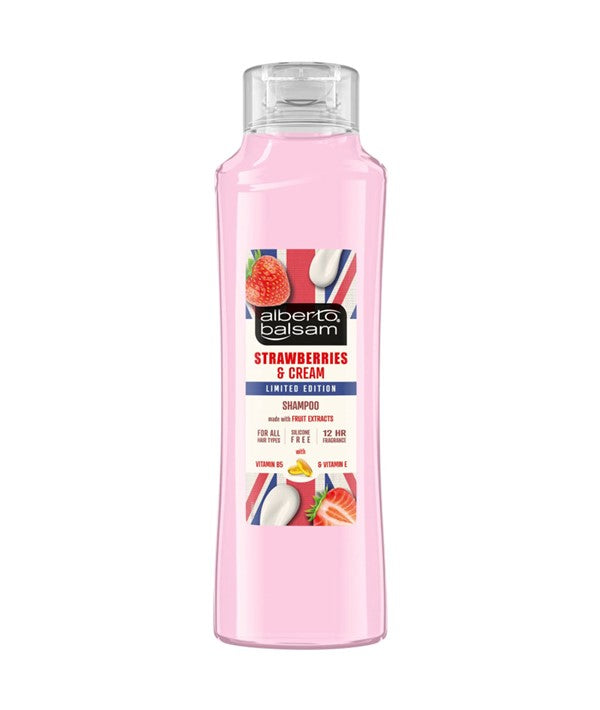 Alberto Balsam Strawberries And Cream Limited Edition Shampoo