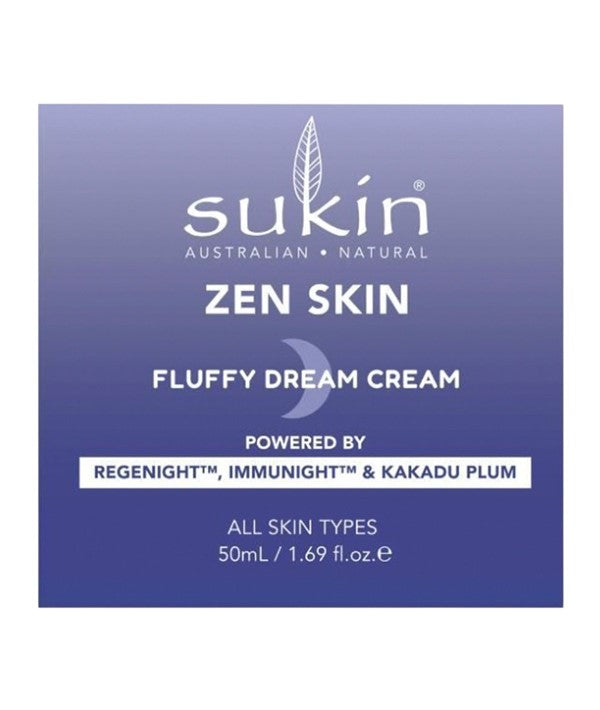 Sukin Australian Natural Skincare Zen Skin Fluffy Dream Cream