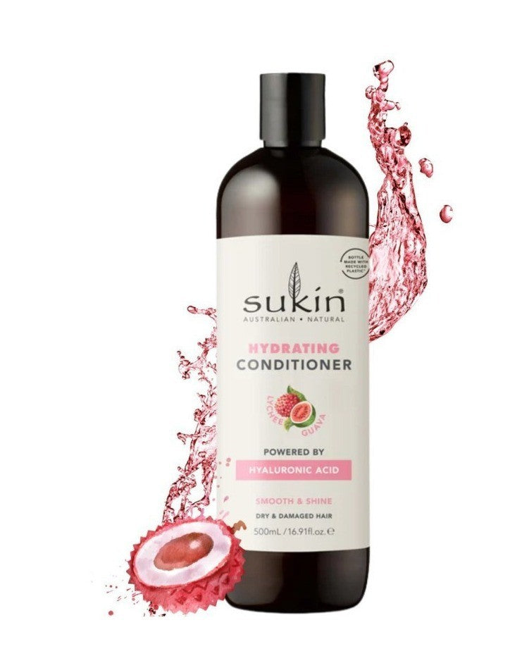 Sukin Smooth And Shine Lychee And Guava Hydrating Conditioner