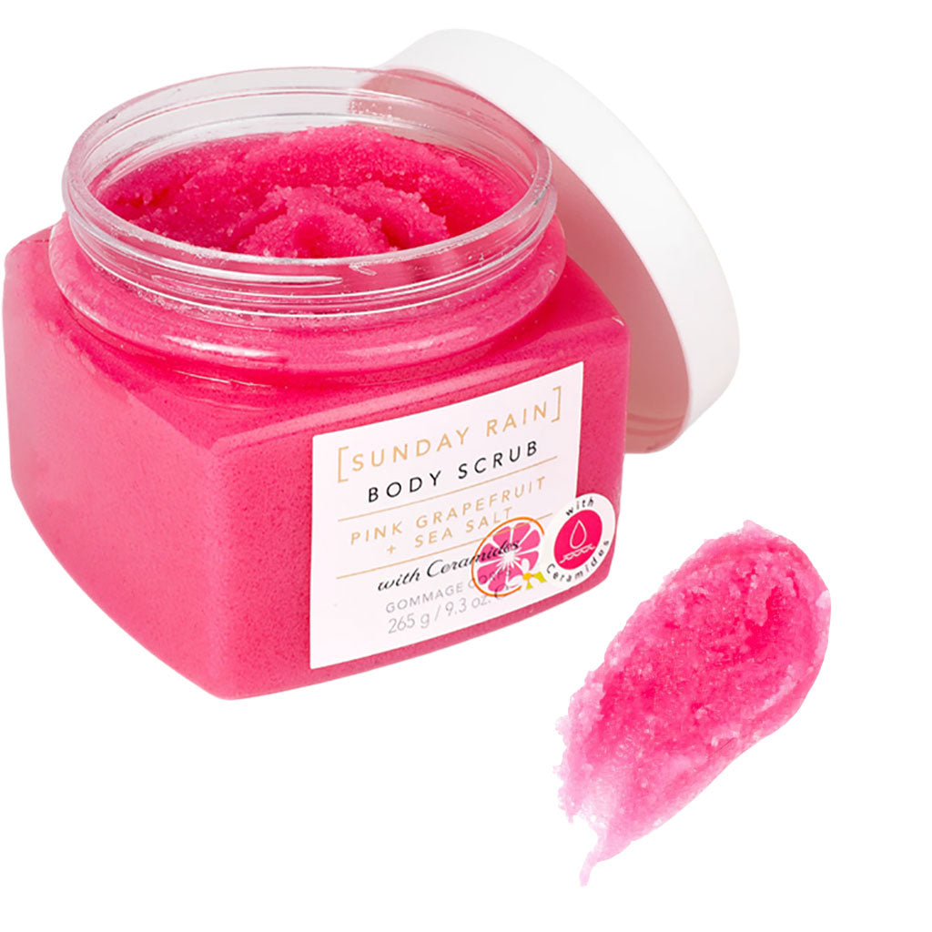 Sunday Rain Pink Grapefruit And Sea Salt Body Scrub