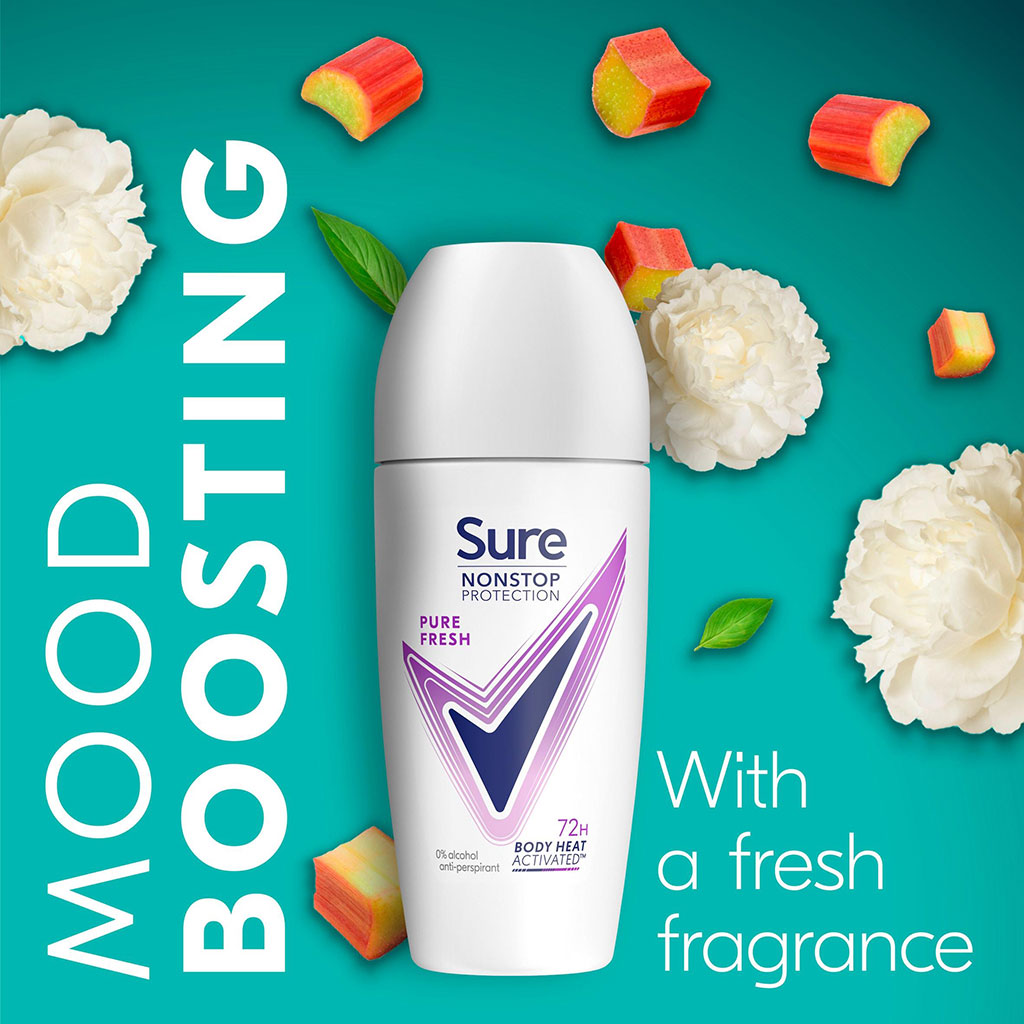 Sure Nonstop Protection Pure Fresh Deodorant Roll On