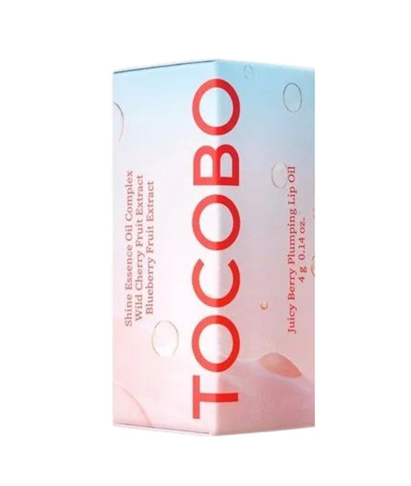 TOCOBO Juicy Berry Plumping Lip Oil 15 Coral Soda