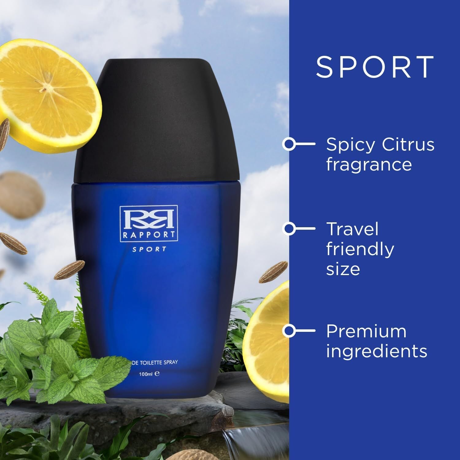 Three Pears Rapport Sport Eau De Toilette Spray