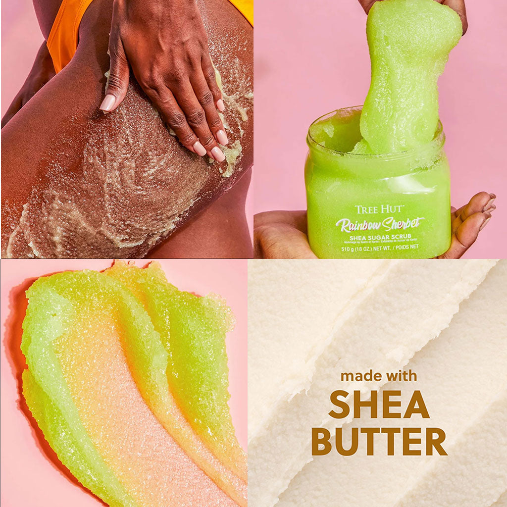 Tree Hut Rainbow Sherbet Shea Sugar Scrub