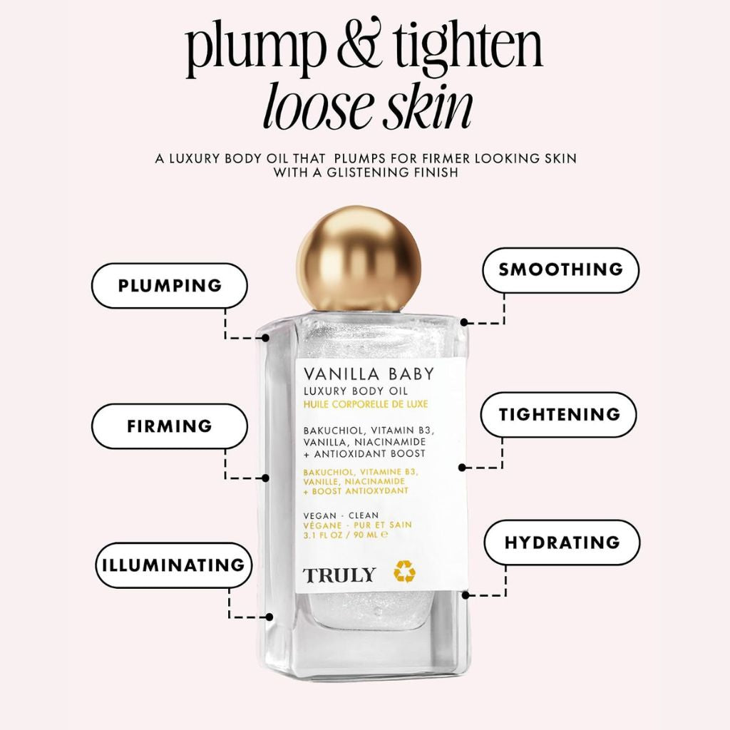 Truly Beauty Vanilla Baby Luxury Body Oil