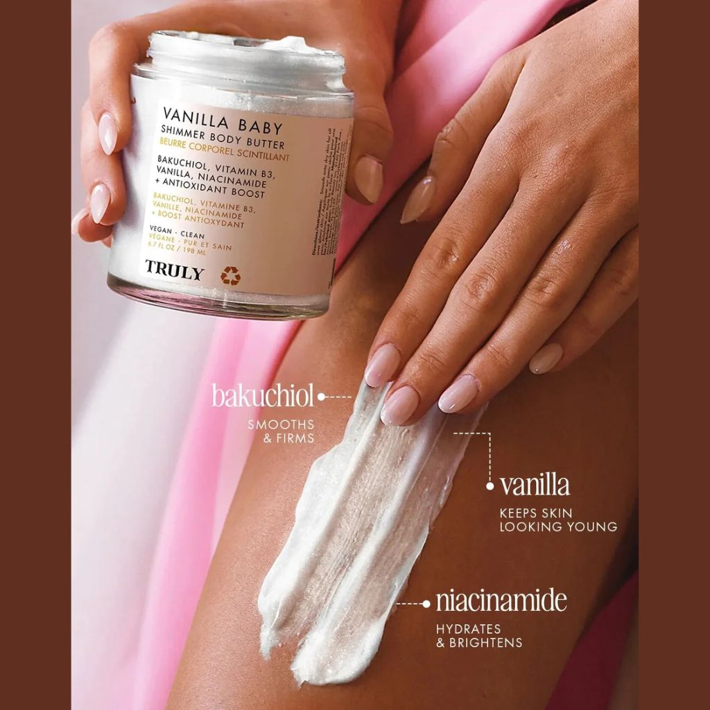 Truly Beauty Vanilla Baby Shimmer Body Butter