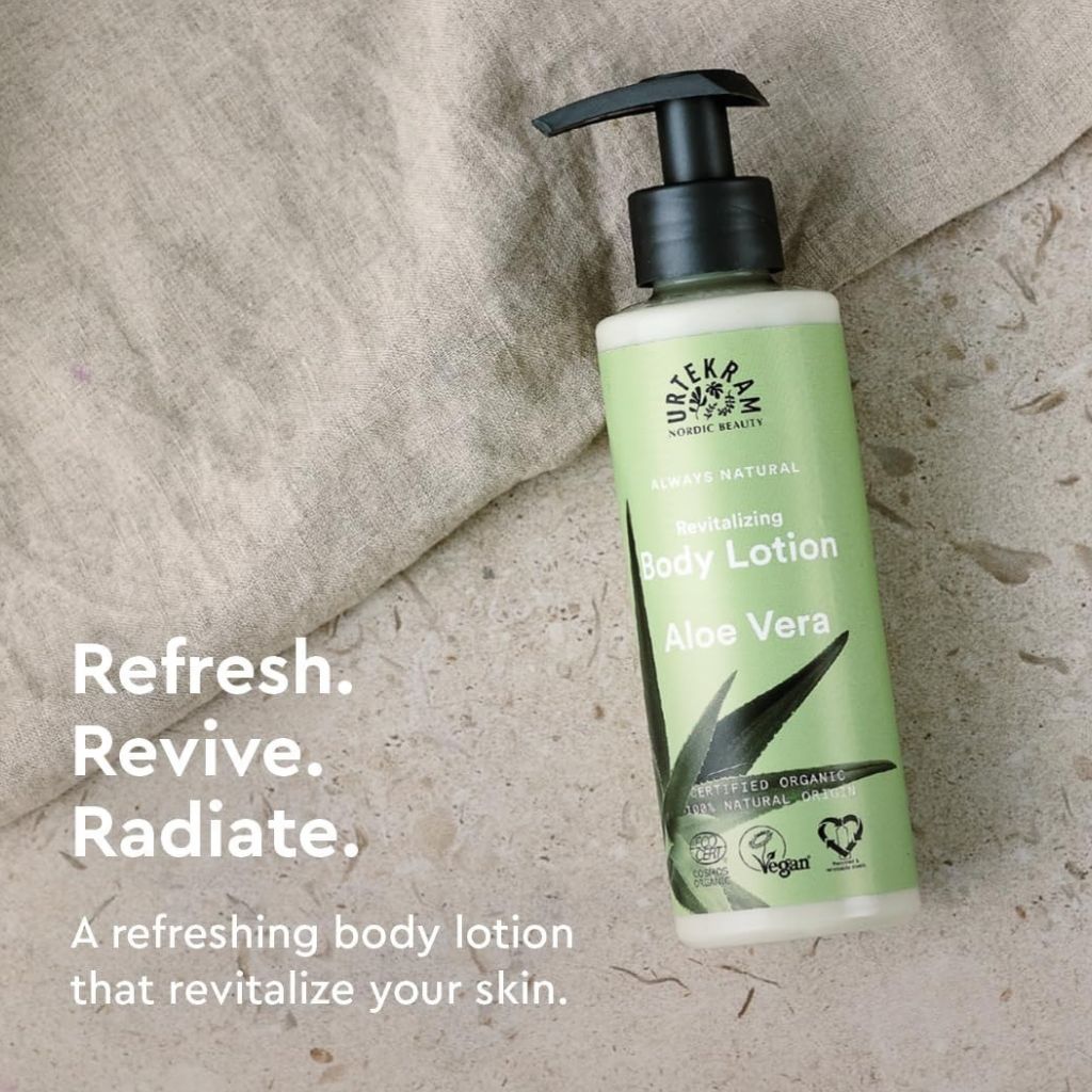 Urtekram Always Natural Aloe Vera Revitalizing Body Lotion