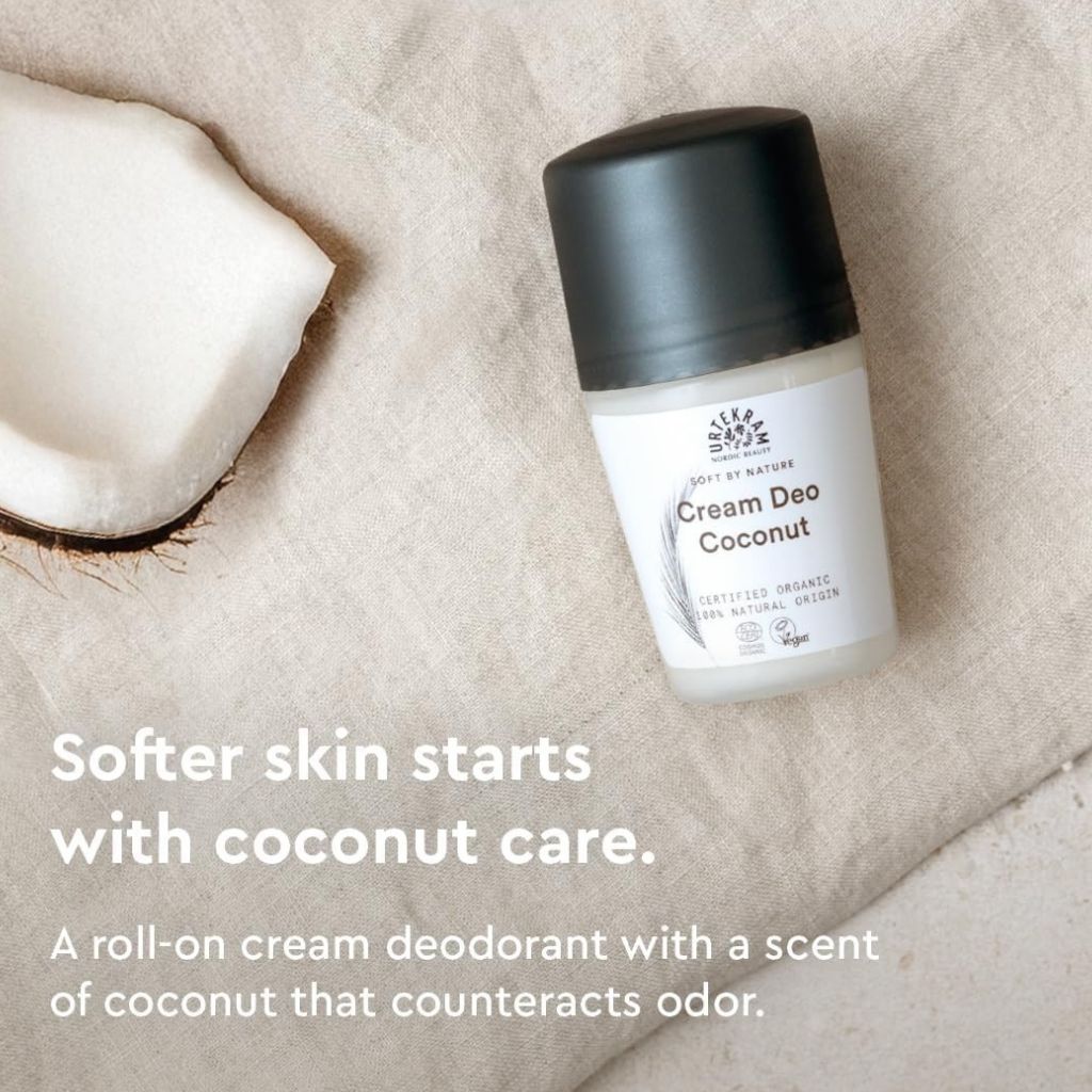 Urtekram Soft By Nature Coconut Cream Deo Roll On
