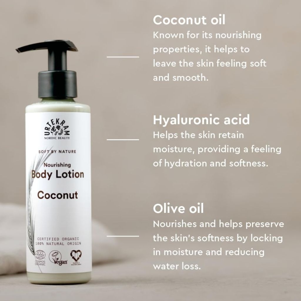 Urtekram Soft By Nature Coconut Nourishing Body Lotion