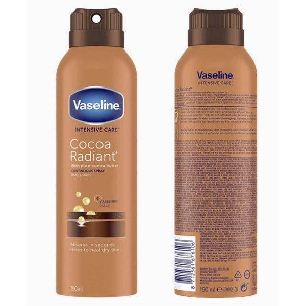 Vaseline Intensive Care Spray Moisturiser Cocoa Radiant
