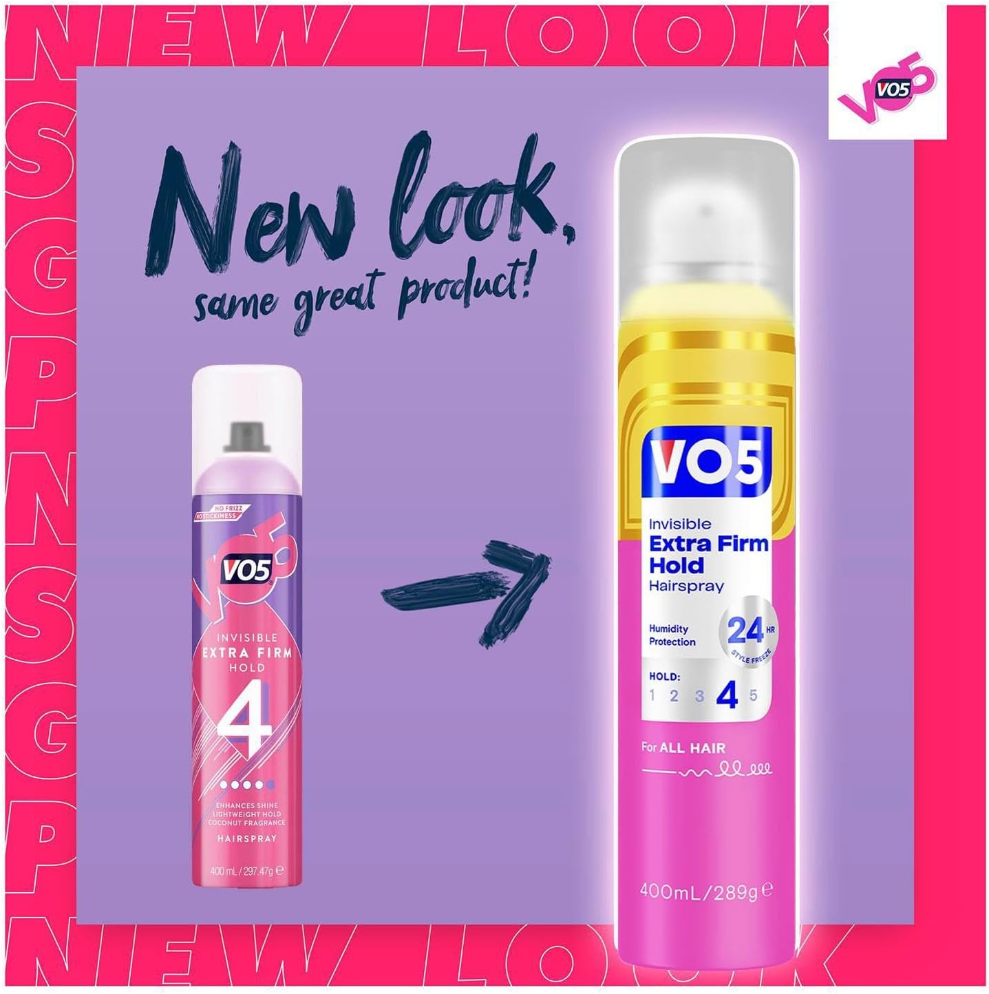 VO5 Unsichtbares Haarspray mit extra starkem Halt 4