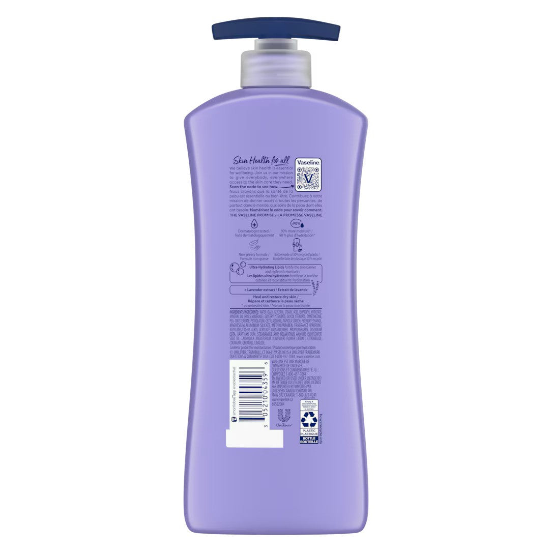 Vaseline Intensive Care Calm Healing With Lavender Body Lotion