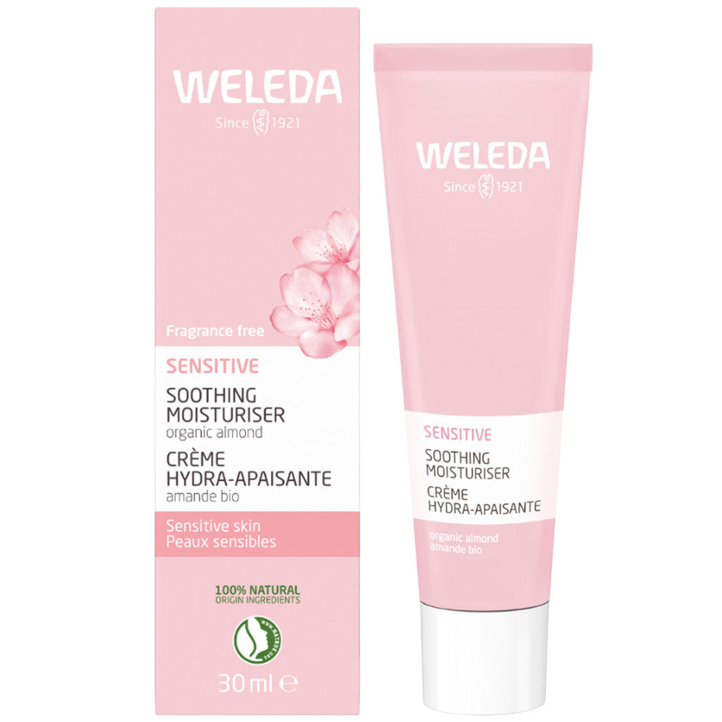 Weleda Sensitive Soothing Moisturiser Organic Almond Creme