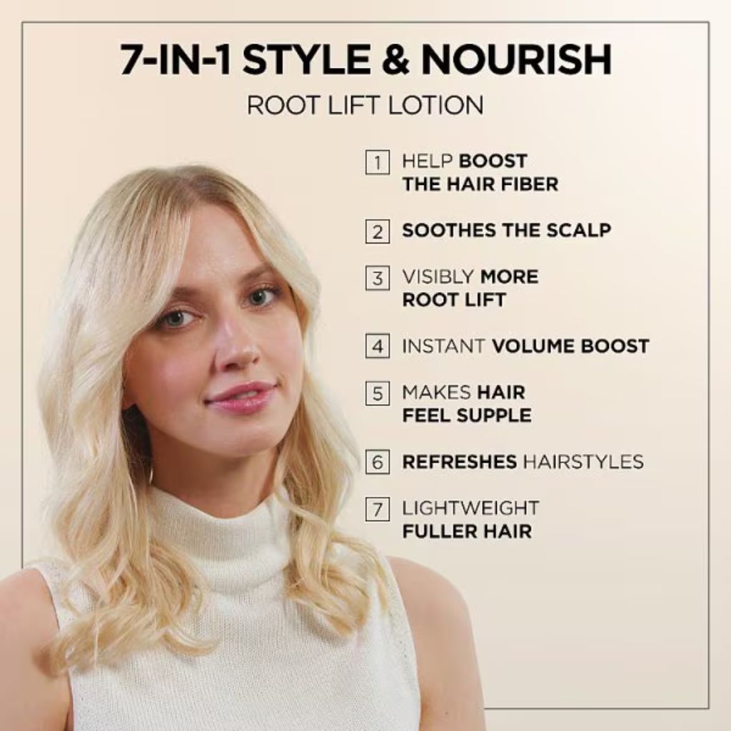 Wella Deluxe Style And Nourish 7In1 Root Lift Lotion