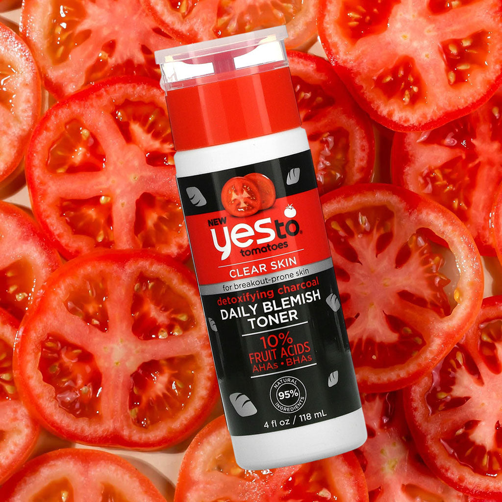 Yes To Tomatoes Detoxifying Charcoal Daily Blemish Toner