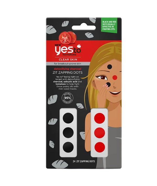 Yes To Tomatoes Detoxifying Charcoal Zit Zapping Dots