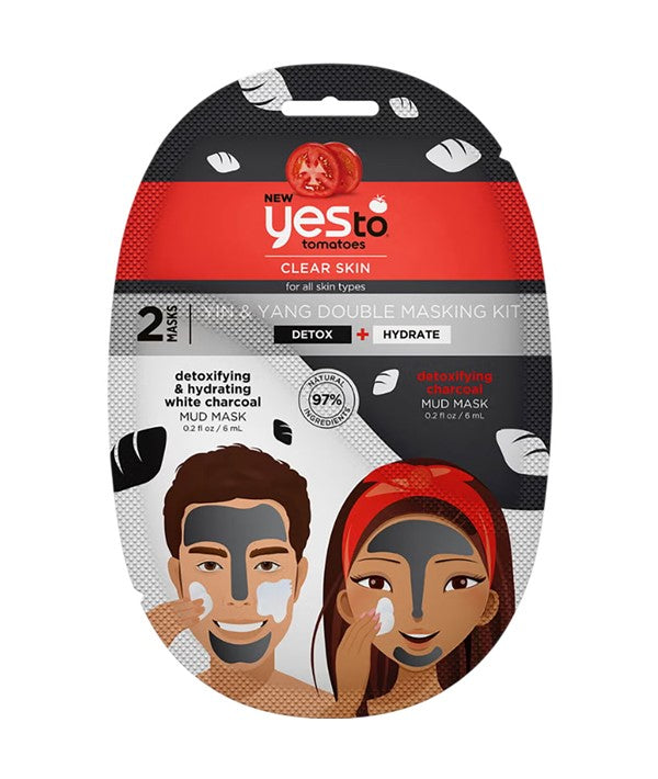 Yes To Tomatoes Yin And Yang Double Masking Kit