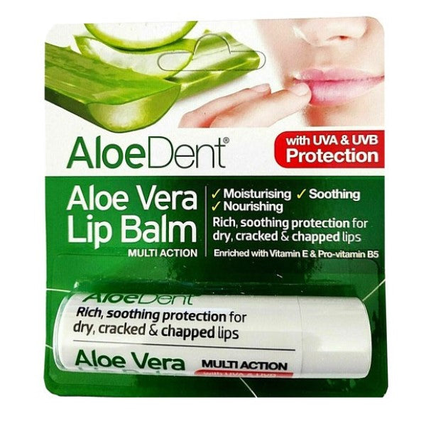 Optima Aloe Dent Aloe Vera Lip Balm