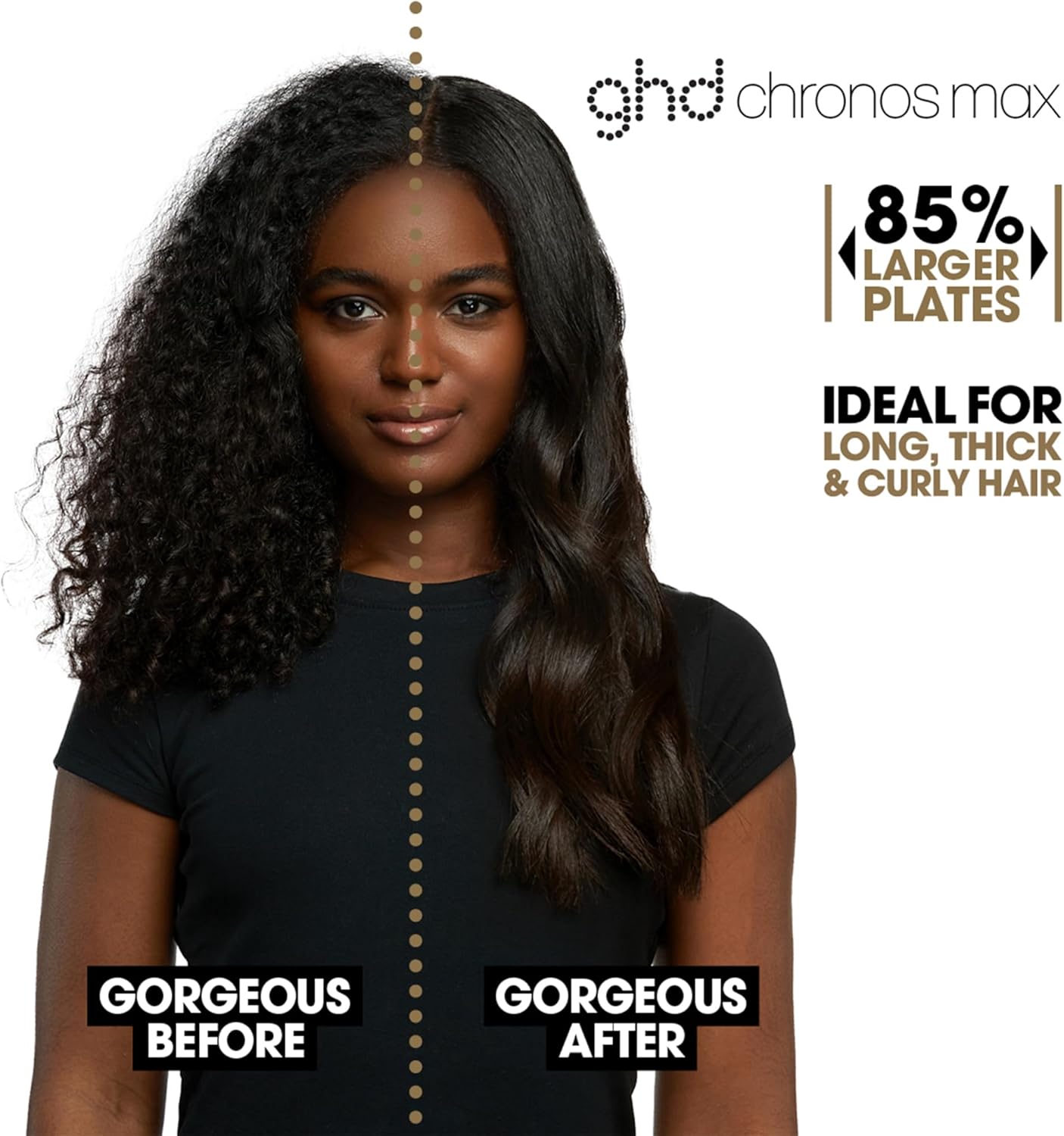 GHD Chronos Max Professional HD Motion Responsive Wide Plate Styler