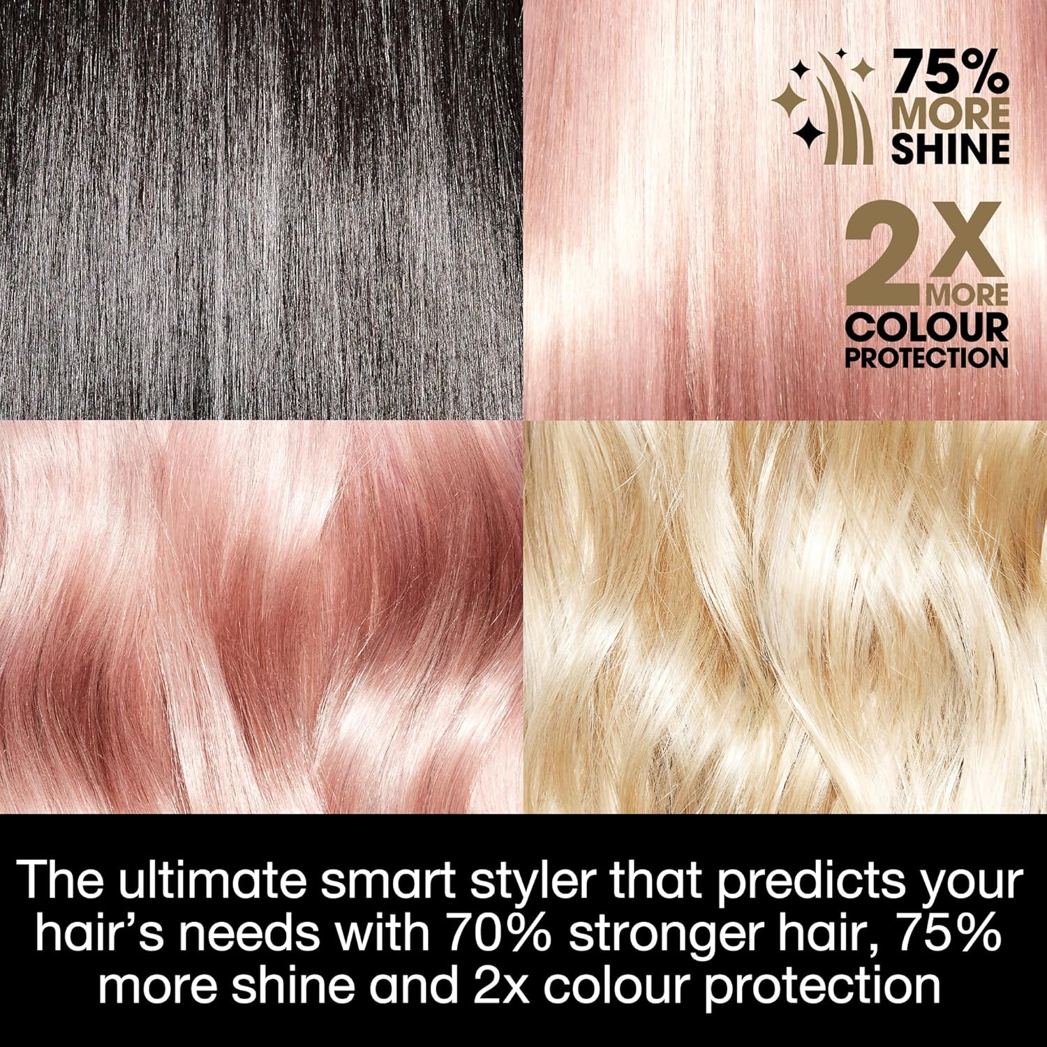 GHD Platinum+ Professional Smart Styler Black