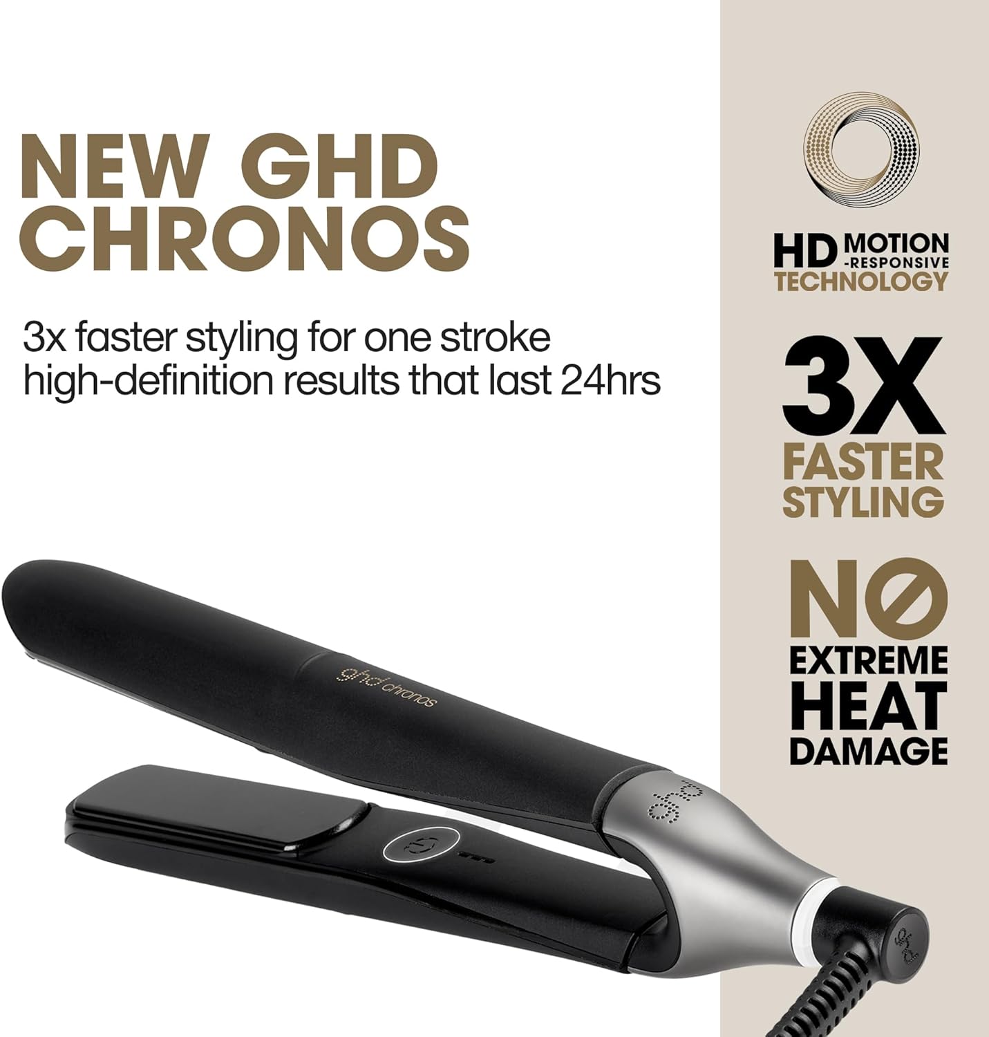 GHD Chronos Professional HD Motion Responsive Styler