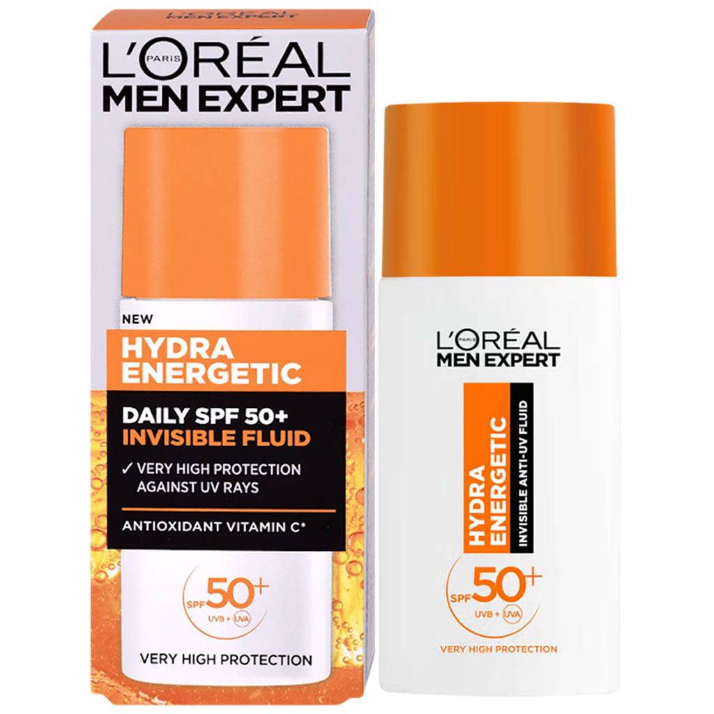 Loreal Men Expert Hydra Energetic Daily Invisible Fluid SPF50