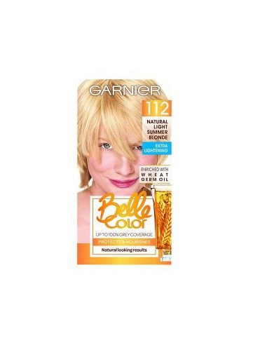 Belle Color Creme Permanent 112 Natural Light Summer Blonde