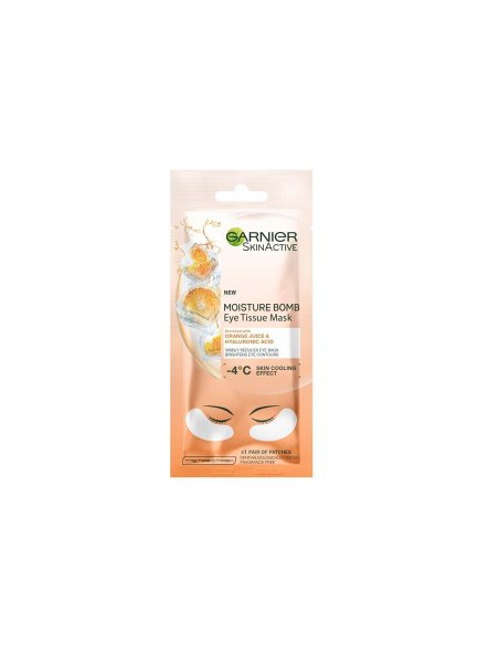 Skin Active Moisture Bomb Eye Tissue Mask With Orange Juice Skin Active Moisture Bomb Eye Tissue Mask With Orange Juice