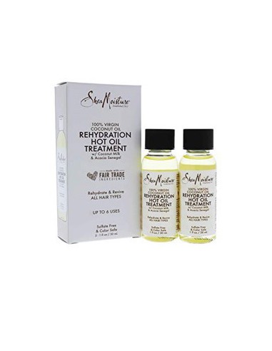 Shea Moisture100 Percent Virgin Coconut Oil Rehydration Hot Oil Treatment