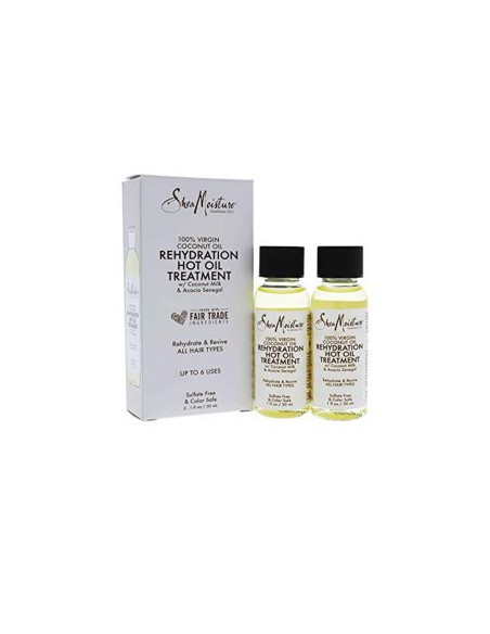 Shea Moisture100 Percent Virgin Coconut Oil Rehydration Hot Oil Treatment Shea Moisture100 Percent Virgin Coconut Oil Rehydration Hot Oil Treatment
