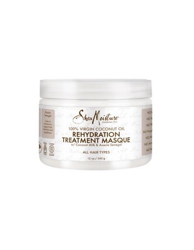 100 Percent Virgin Coconut Oil Rehydration Treatment Masque