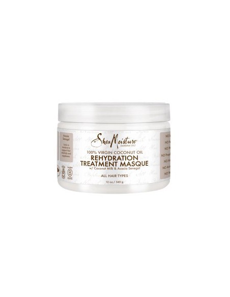 100 Percent Virgin Coconut Oil Rehydration Treatment Masque 100 Percent Virgin Coconut Oil Rehydration Treatment Masque