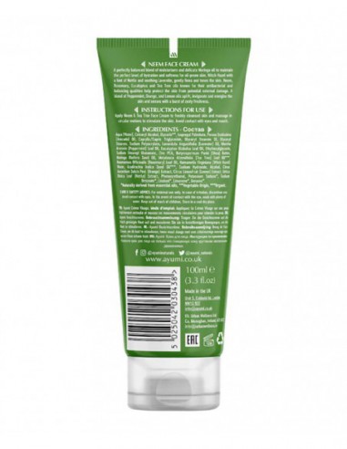Ayumi Naturals Neem And Tea Tree Face Cream Ayumi Naturals Neem And Tea Tree Face Cream