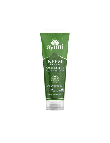 Ayumi Naturals Neem And Tea Tree Face Scrub